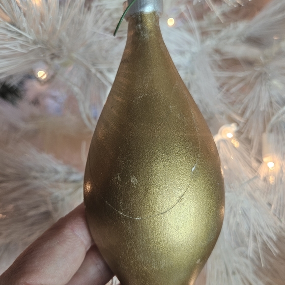 Ornaments~ Vintage one-of-a-kind Christmas set of 12 hand painted - Picture 9 of 16